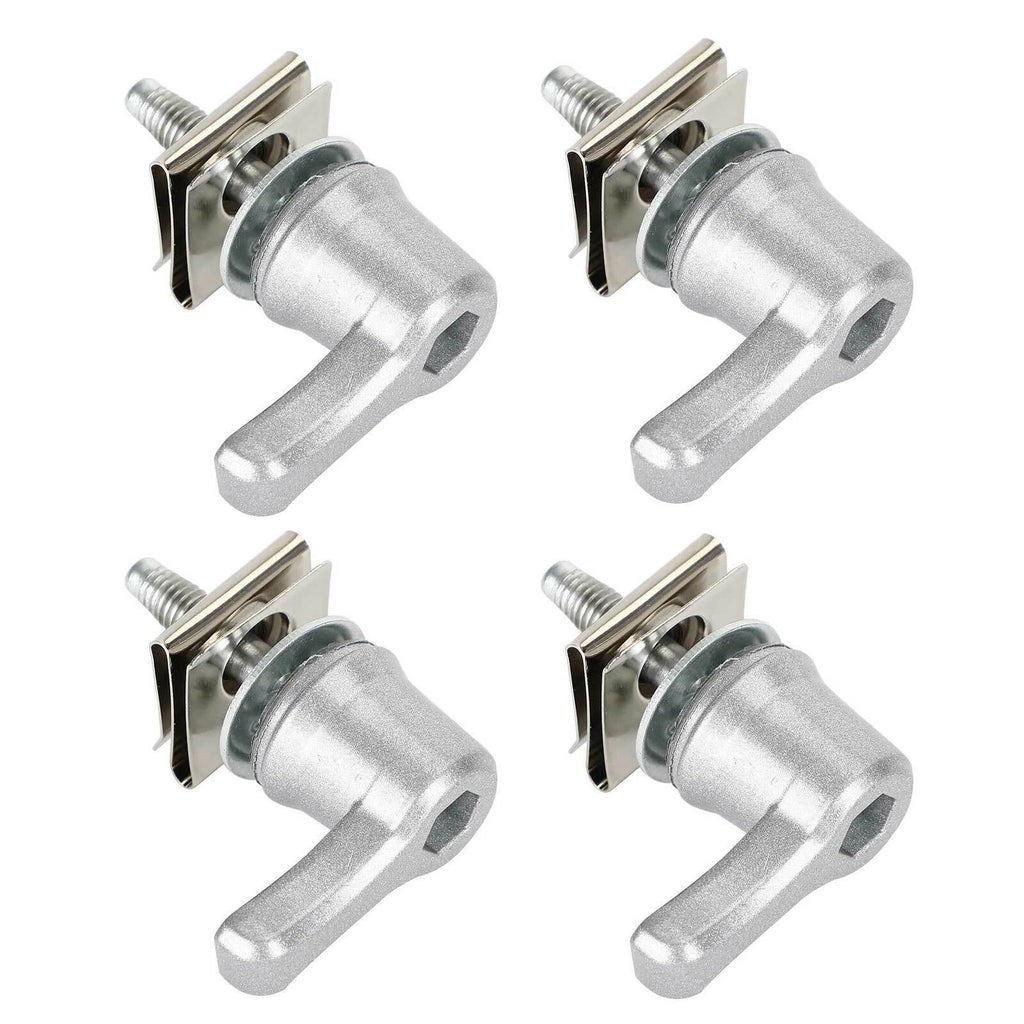 Set of 4 Saddlebag Lever Lock Bolts & Nuts Kit for Touring (2001–2020)
