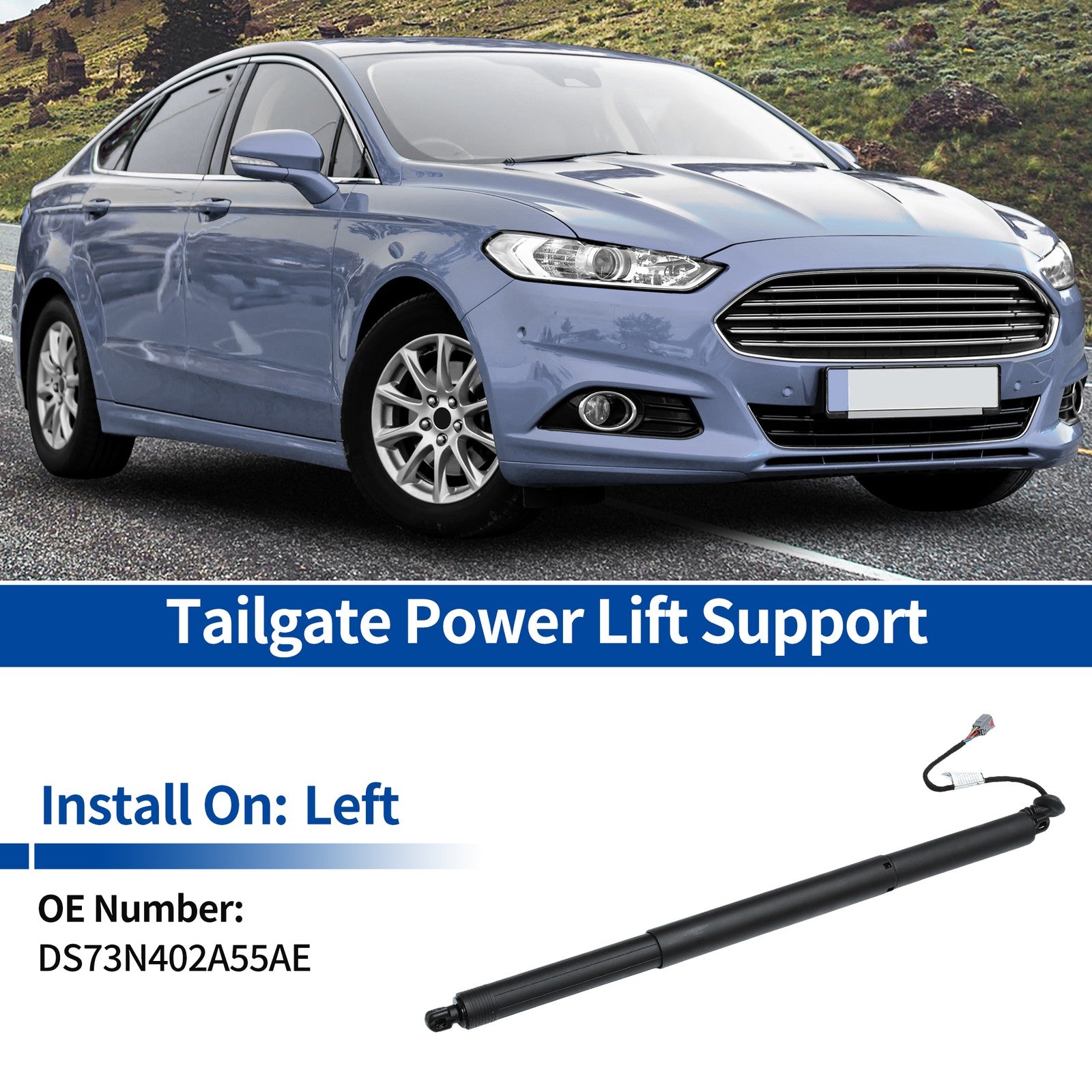 Left Tailgate Power Lift Support for Ford Mondeo 2015–2020