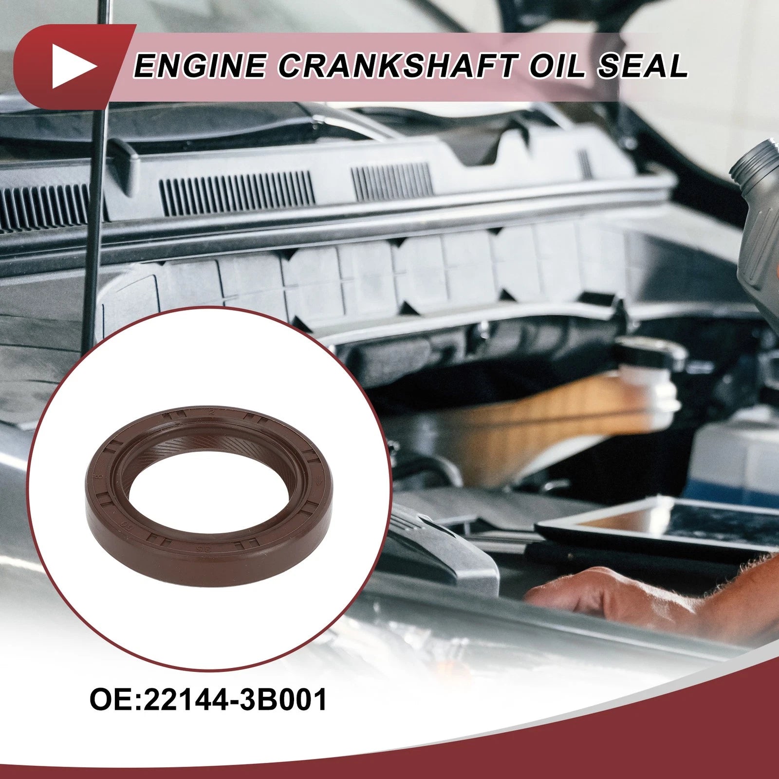 Front Crankshaft Oil Seal Replacement for Hyundai Elantra Kia (2013–2018)