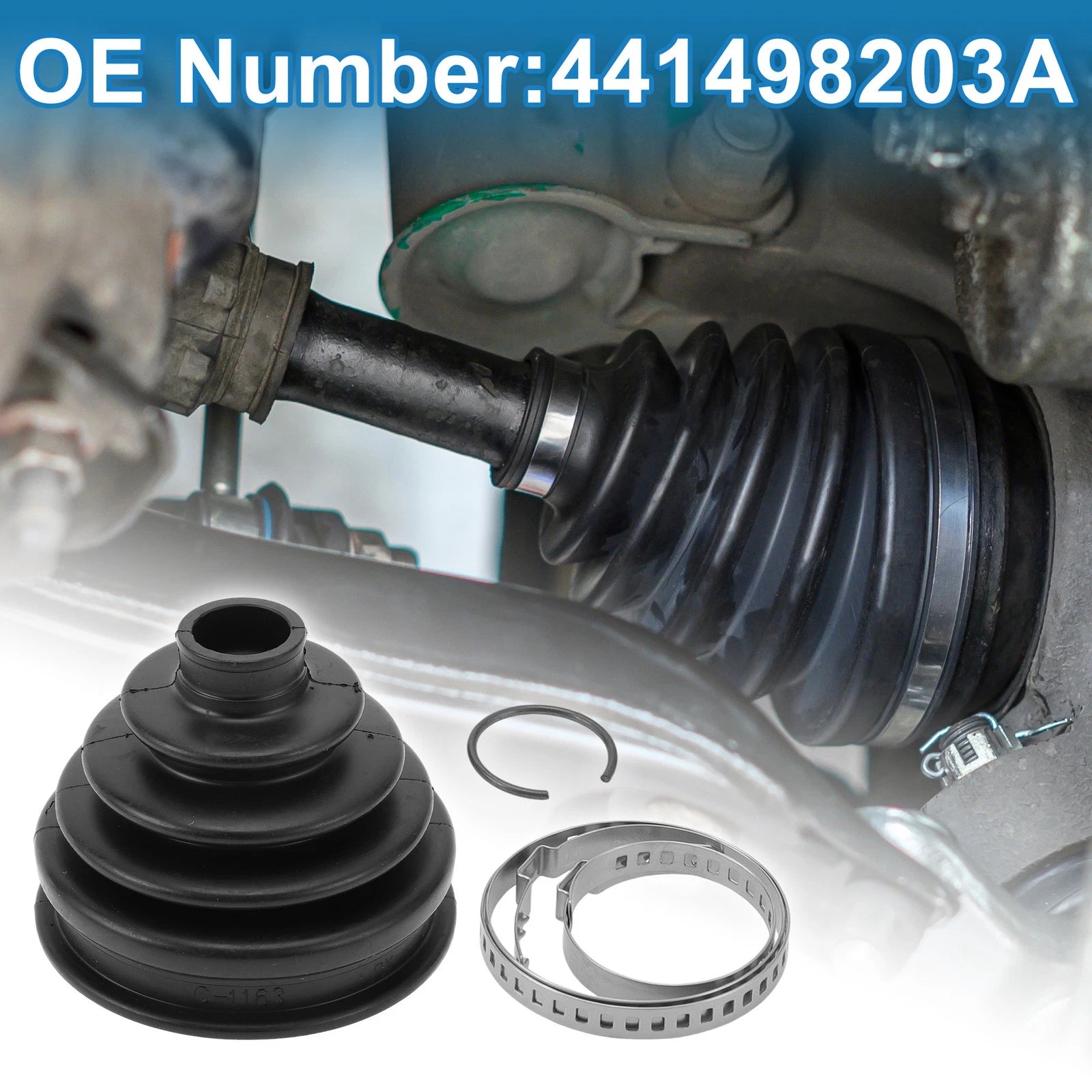 Outer CV Joint Boot Kit with Clamps for Volkswagen Passat (1998–2004)