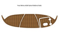 EVA Foam Faux Teak Deck Pad for Four Winns H200