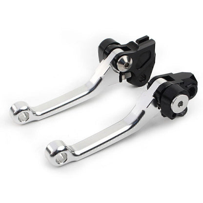 Brake Lever Clutch Lever Set for Suzuki RMZ450 (2005–2022) Silver