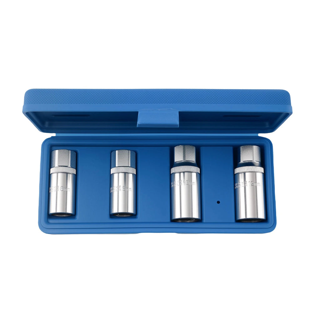 Set of 4 Socket Stud Screw Remover Extractor Installer 6-12mm