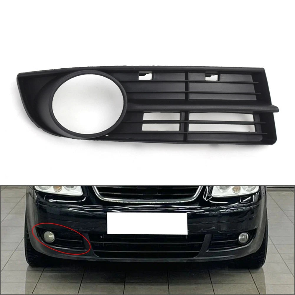 Right Side Front Bumper Fog Light Grill Cover for VW Caddy (2004–2010) & Touran (2003–2006)