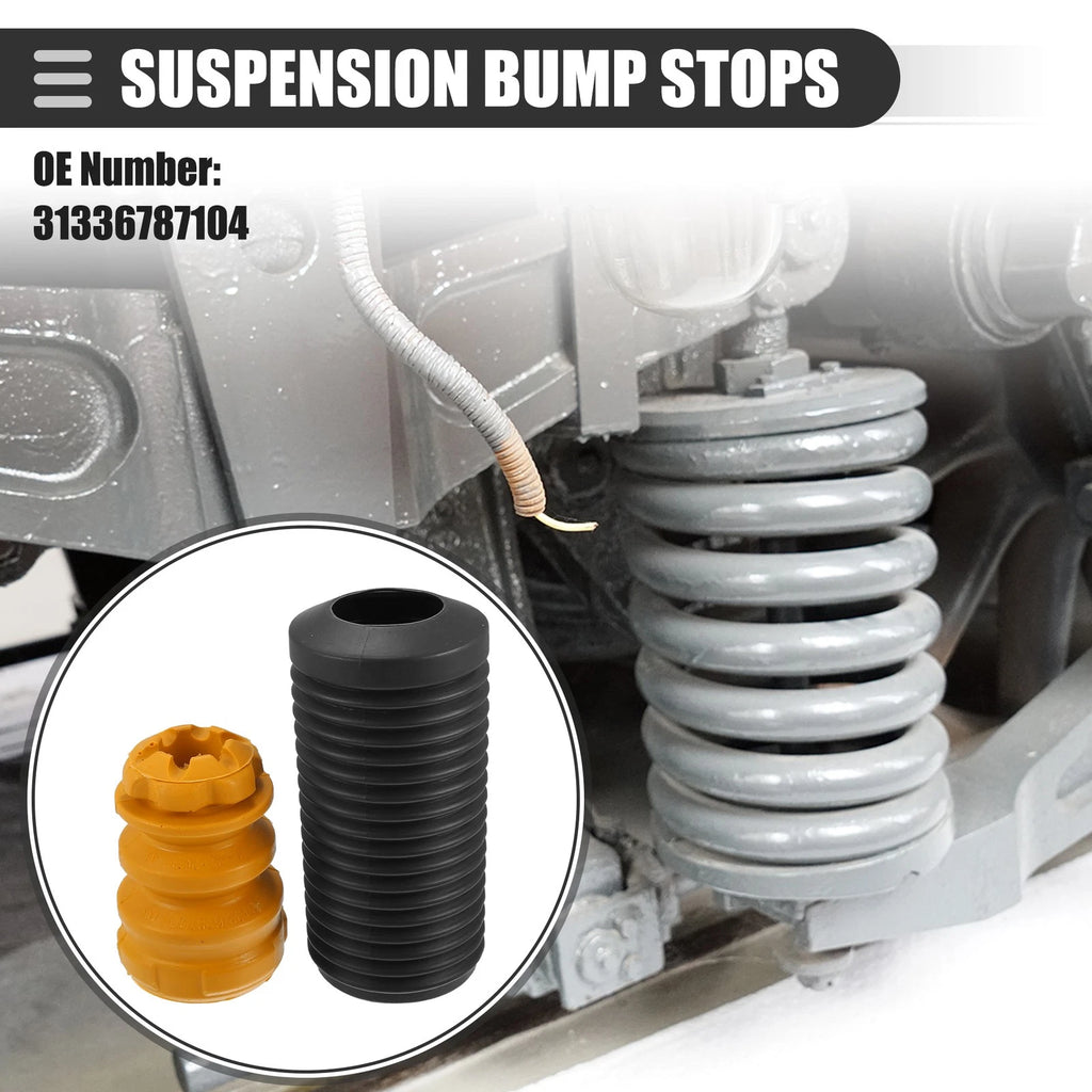 Front Suspension Bump Stop Strut Boot Kit for BMW X3 X4 (2011–2023)