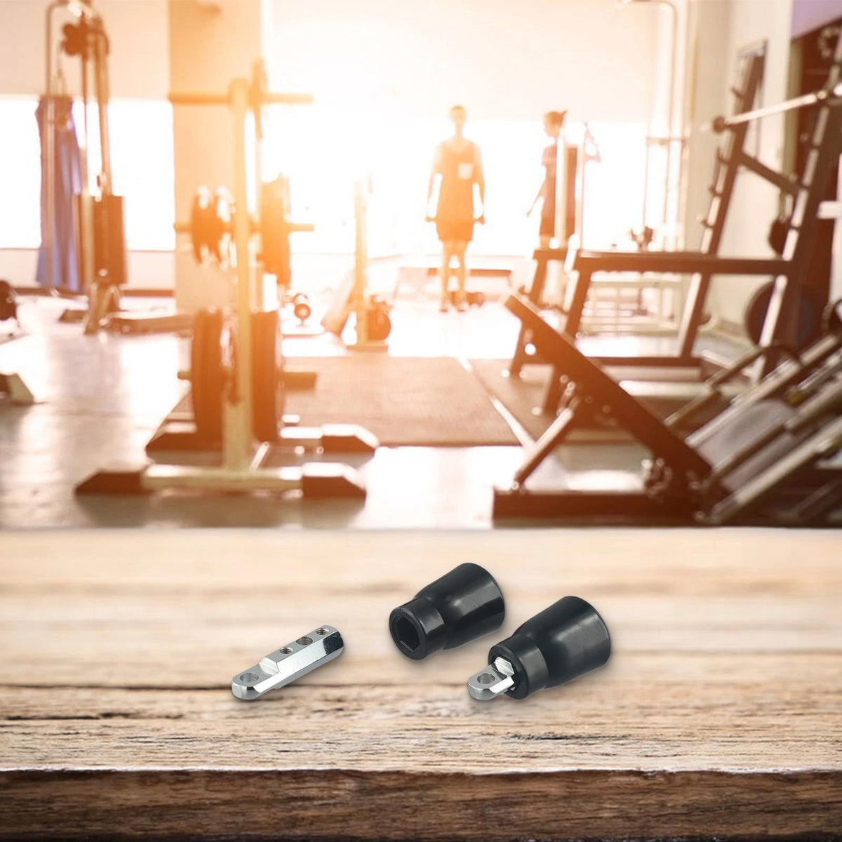 Solid Steel Gym Pulley Machine Cable Connector for Enhanced Durability
