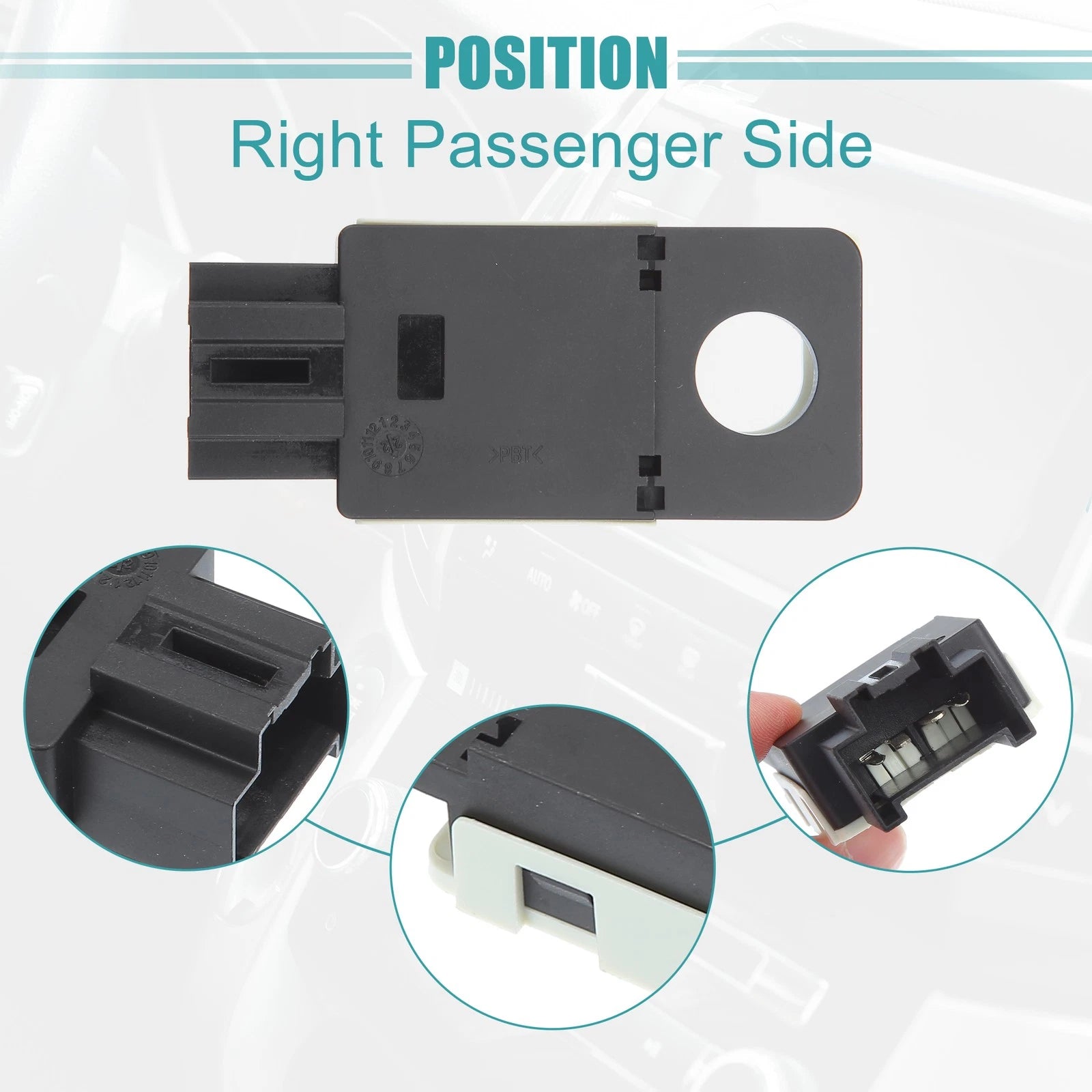 Brake Light Switch Replacement for GMC Sierra Chevy Silverado 1500 (2010–2011)