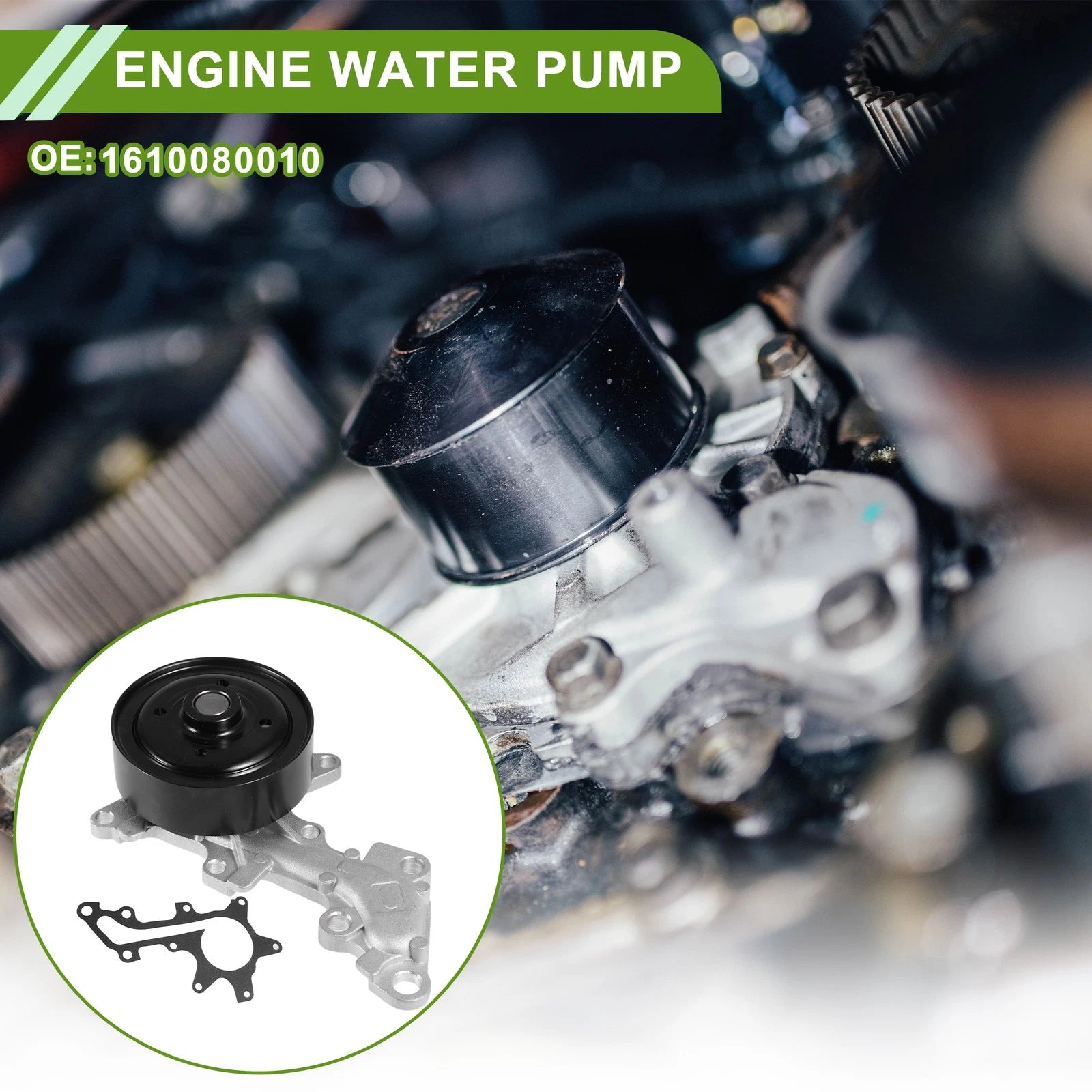 Engine Water Pump Replacement for Toyota Corolla 2008–2014 Cooling System