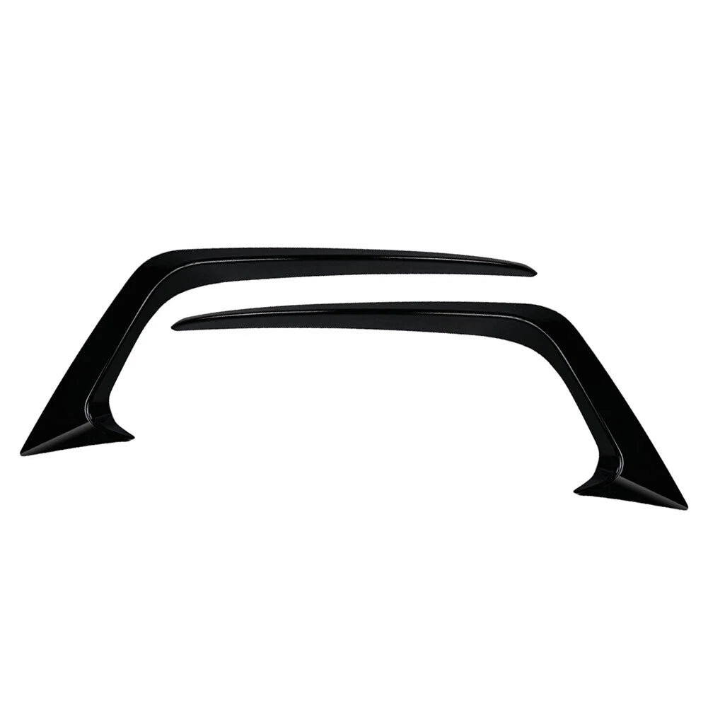 Pair Front Bumper Side Splitter Spoiler for Ford Fiesta ST MK6 (2012–2017)