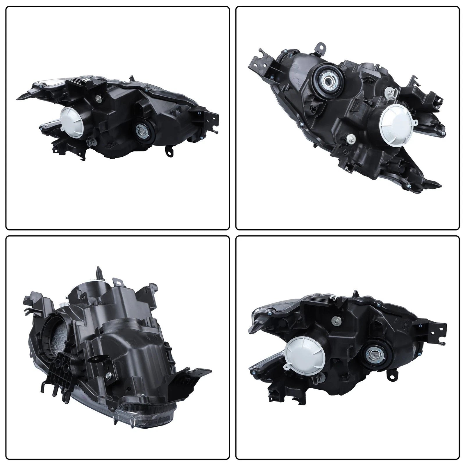 Headlight Assembly for Nissan Maxima (2009–2014) HID Dark Gray Left/LH