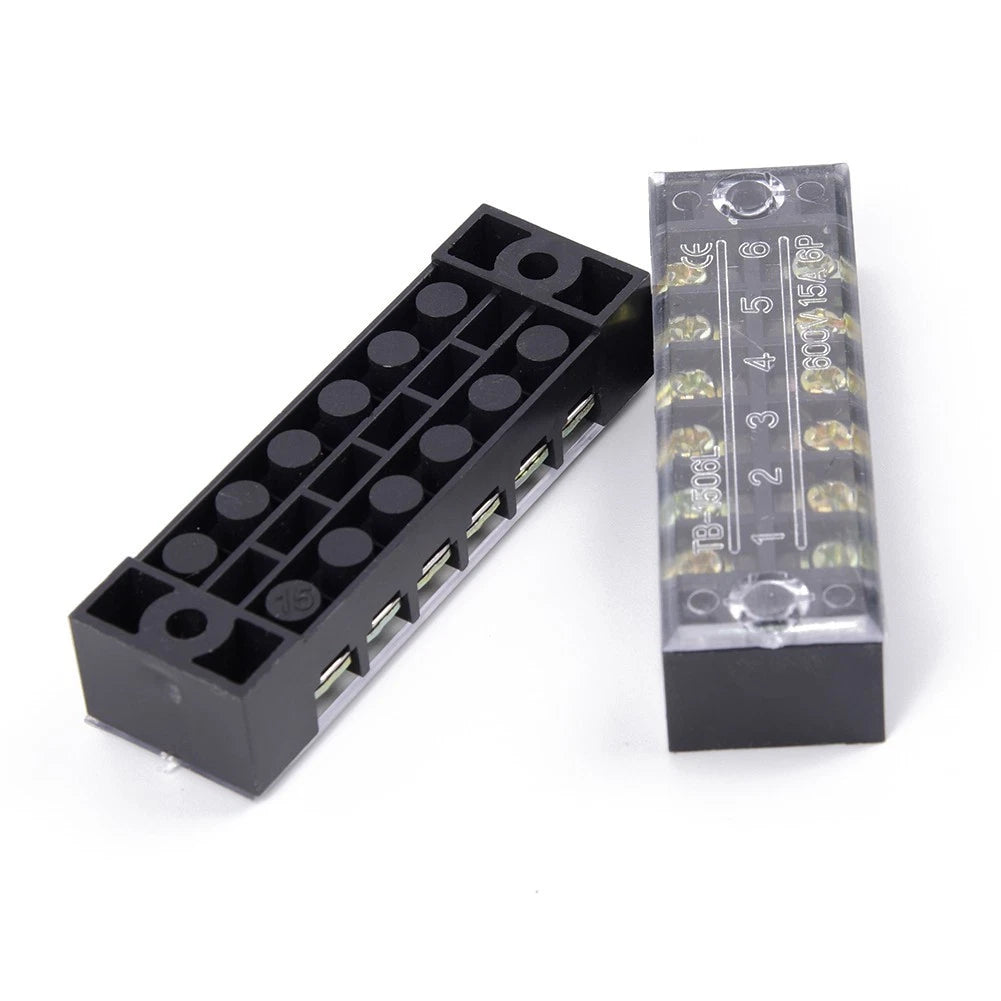 6-Point Power Distribution Bus Bar Terminal Block for Auto Marine