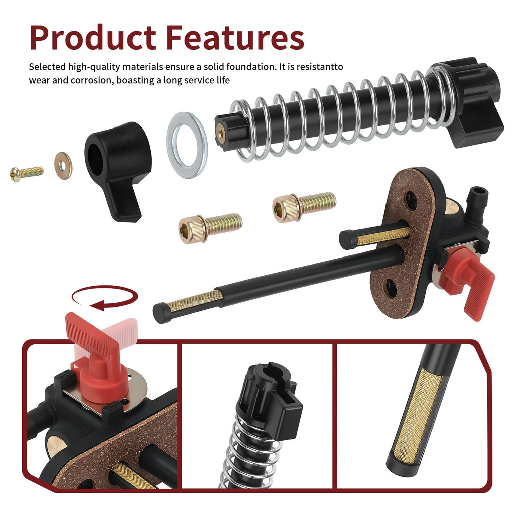 Fuel Valve Shutoff Petcock for Polaris Sportsman 400, Scrambler 500 (1996–2002) 7051006