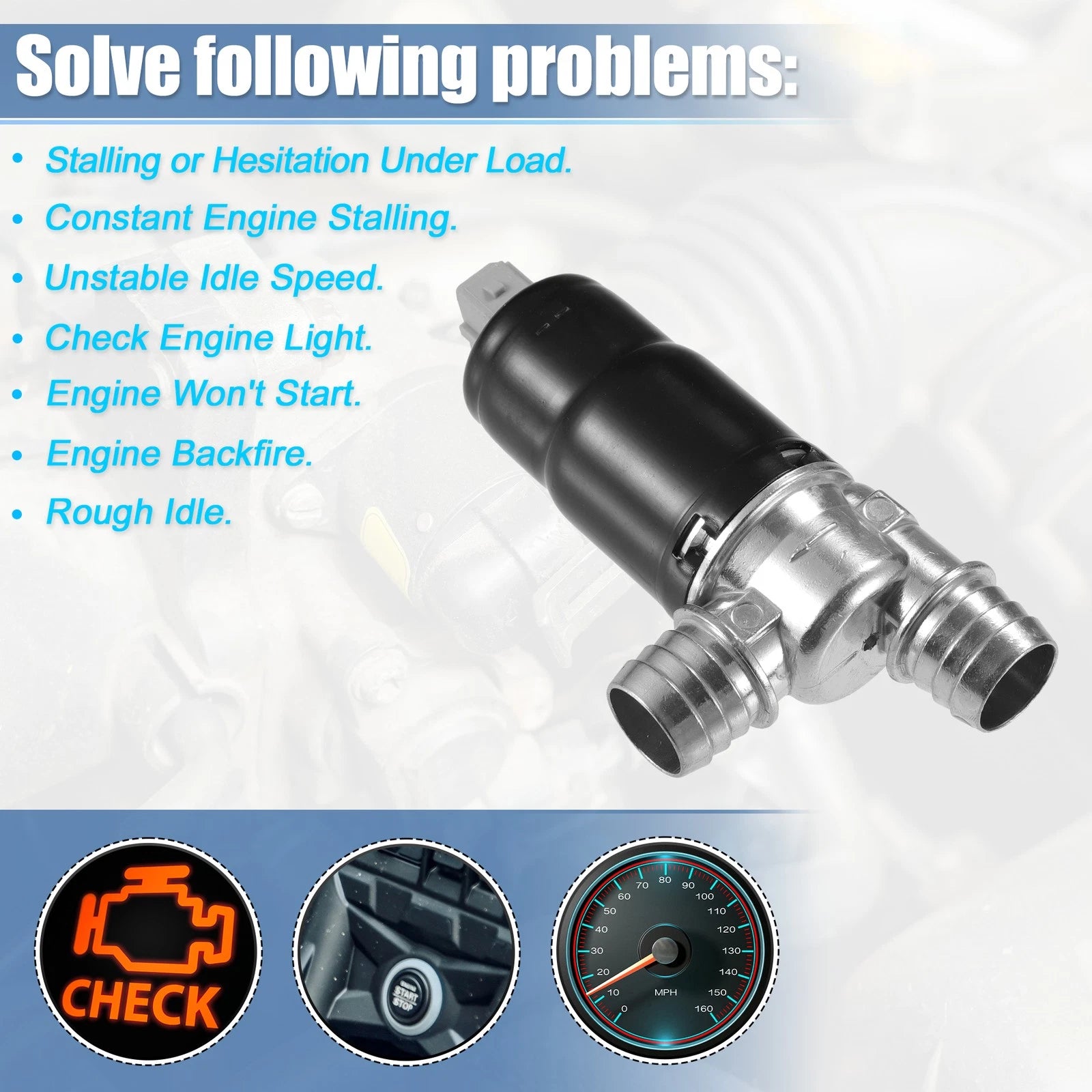 Idle Air Control Valve Replacement for BMW 525i 528e (1983–1995)