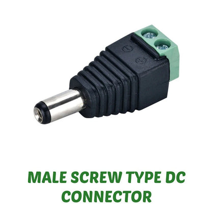 10X Power Connector Adapter Cable for CCTV Cameras