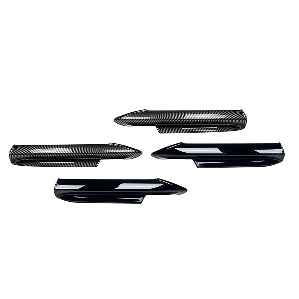 Front Bumper Splitter Lip Canard for BMW 3 Series E90 E91 (2005–2008)