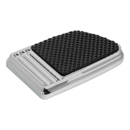 Chrome Brake Pedal Pad for Harley Softail (1984–2017), Dyna (1993–2017), Street XG (2015–2020)
