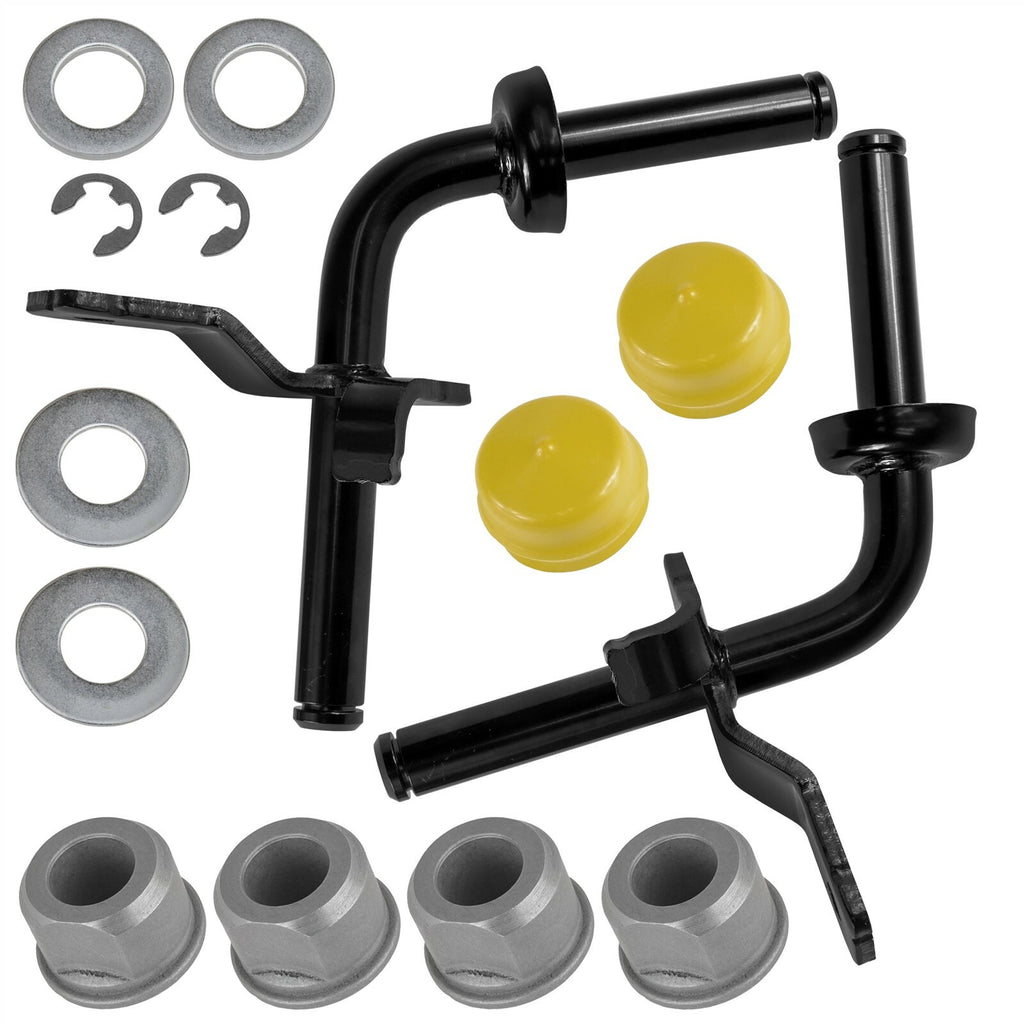 Steering Spindles Bushing Kit Replacement for John Deere D130 D140 D160 S240 (2009–2018)