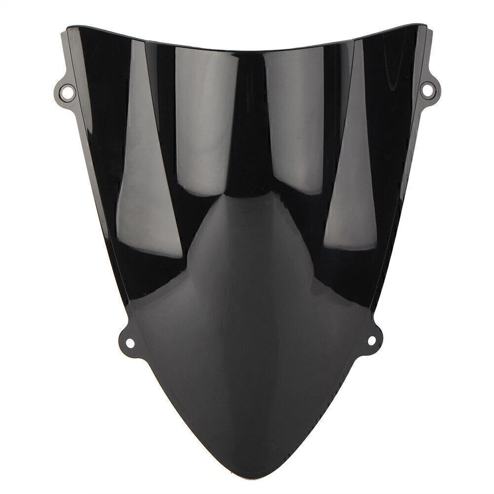 Double Bubble Windshield for Kawasaki Ninja 250R EX250 (2008–2012) Black
