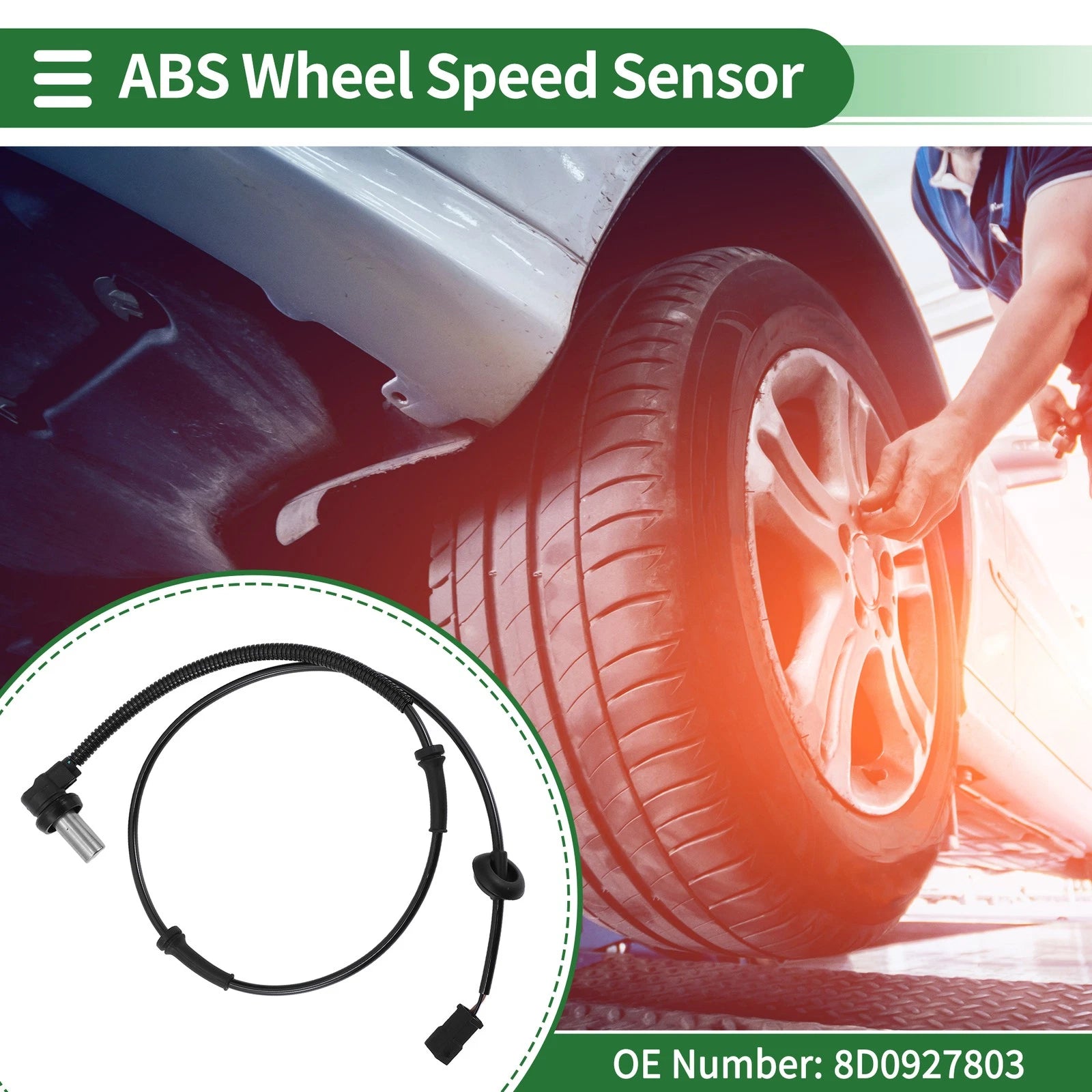 ABS Wheel Speed Sensor Replacement for Audi A4 (1994–2001)