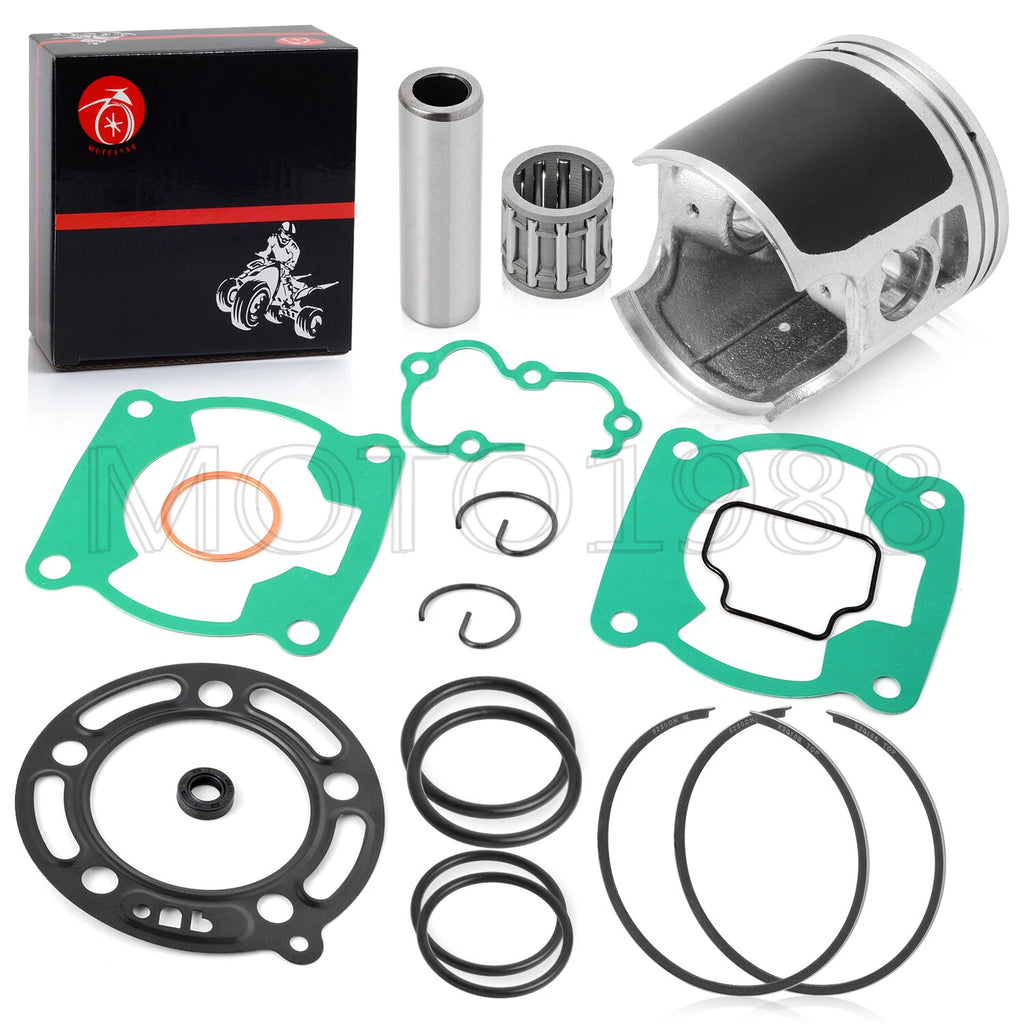 Piston Bearing & Piston Ring Gasket for Kawasaki KX100 (1995–2013) STD 52.5mm
