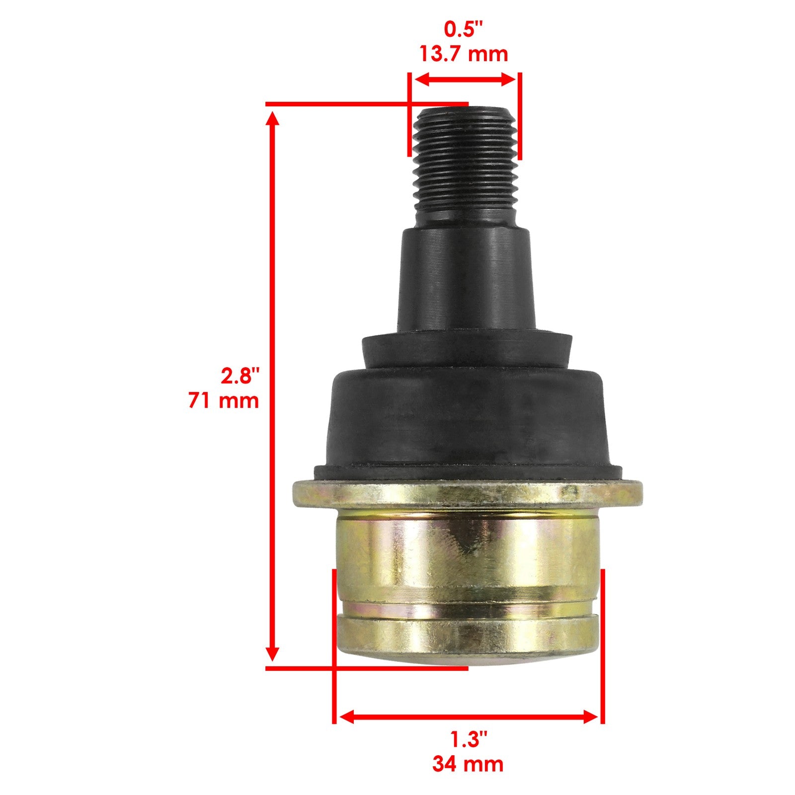Front Knuckle Lower Ball Joint Replacement for John Deere XUV835E (2013–2018)