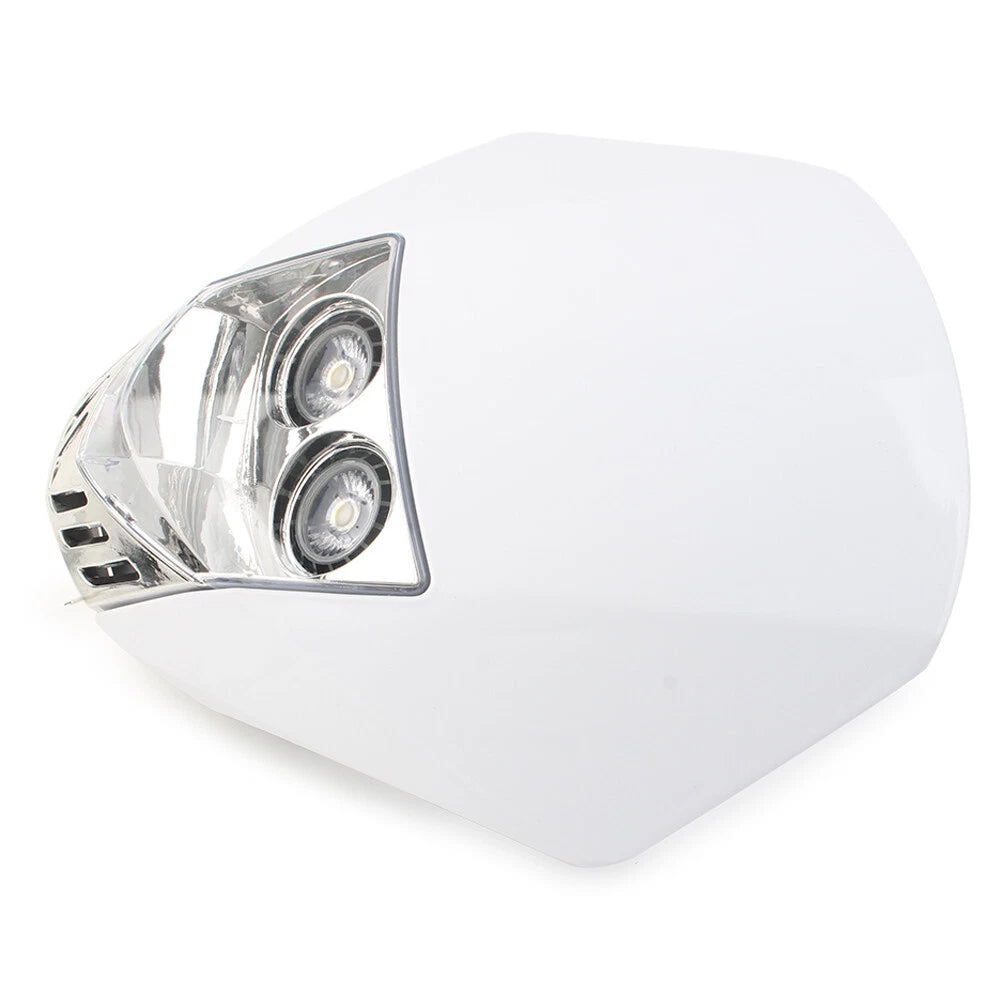 2X 6W LED Bulbs for Universal Modified Headlight (Dirt Pit Bike)