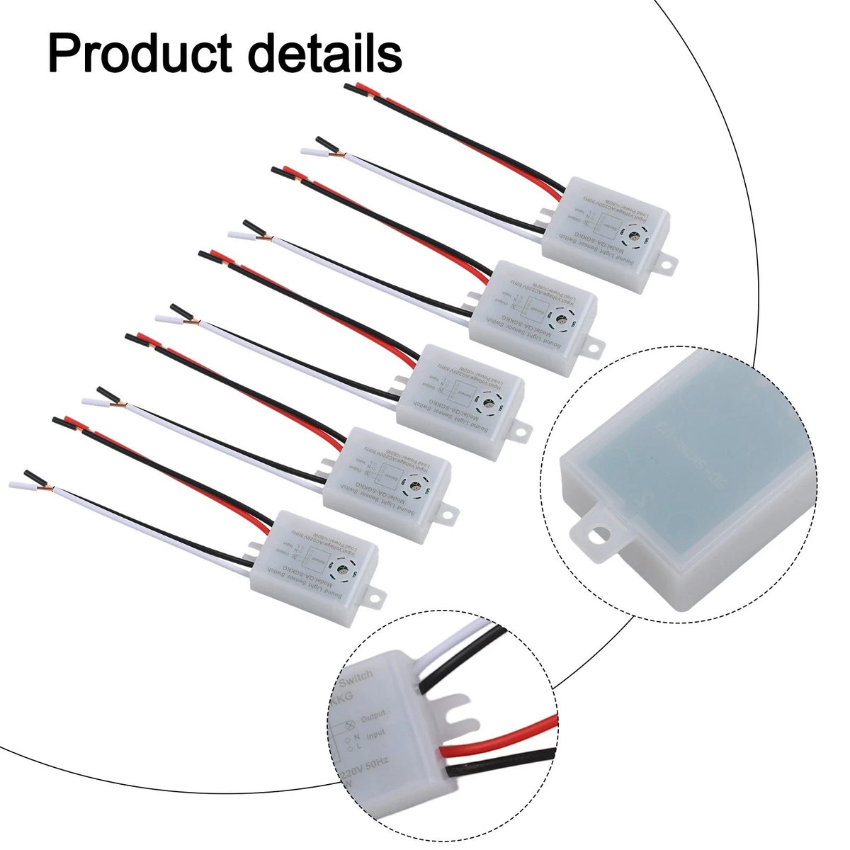 Sound Control Sensor for Above 50V Below 440V