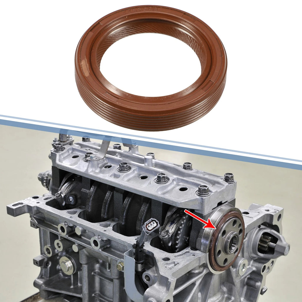 2pc Engine Crankshaft Oil Seal Replacement for Toyota RAV4 (1996–2004)