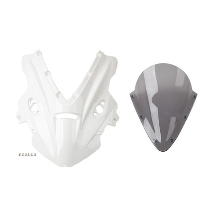 Windshield Wind Deflector Visor Front Fairing Kit For 675SR 2024-25