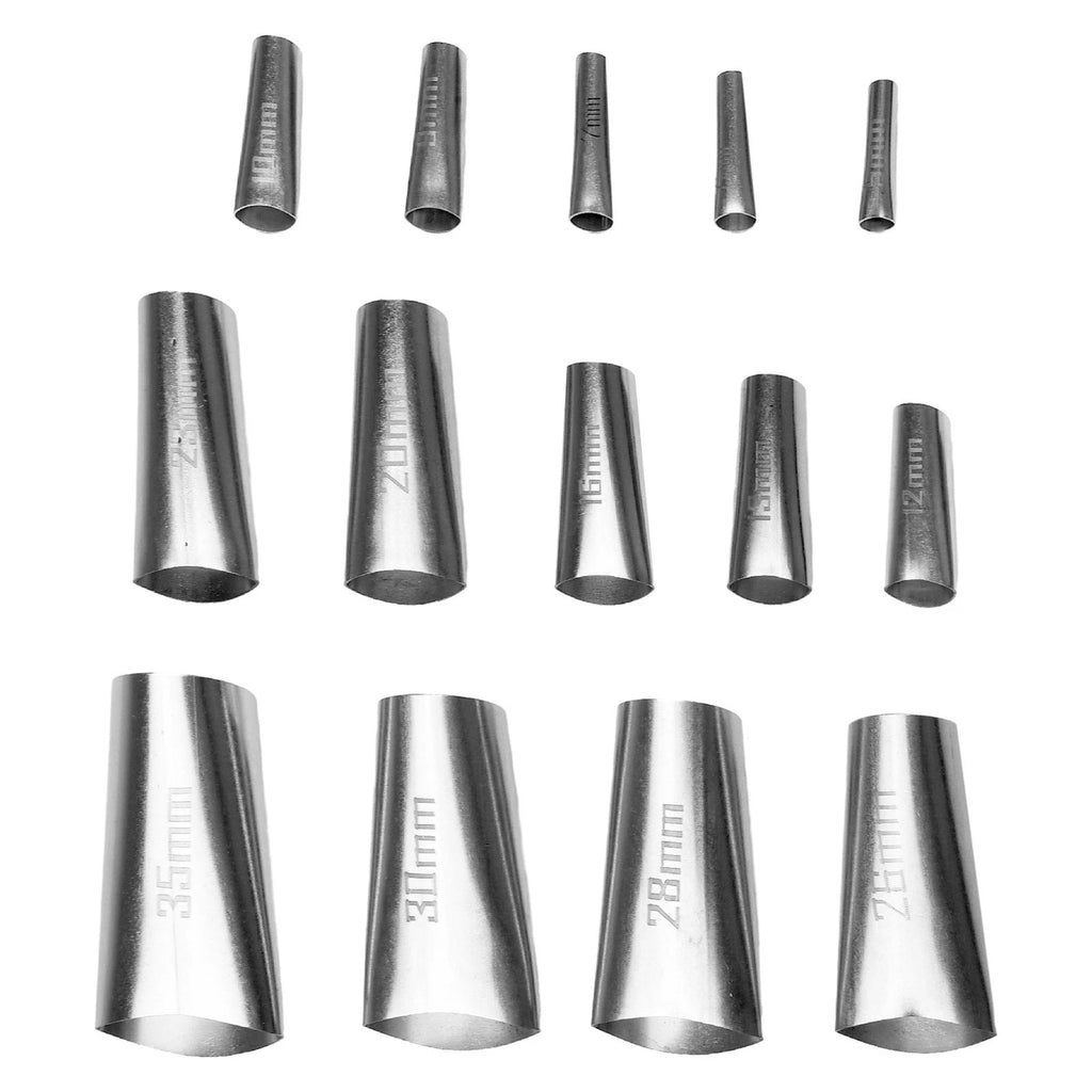 14pcs Stainless Steel Caulking Nozzle Applicator Sealant Tool