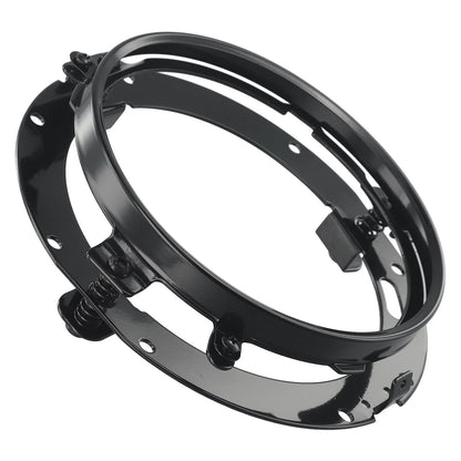 7 Inch Round LED Headlight Mounting Bracket Ring for Touring Models