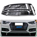 Front Bumper Lower Grille for Audi S4 A4 B9 (2017–2018)