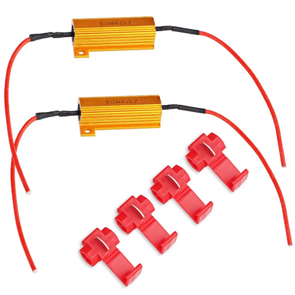 50W 6 Ohm Load Resistor for Universal Turn Signal (Error Flash Fix)