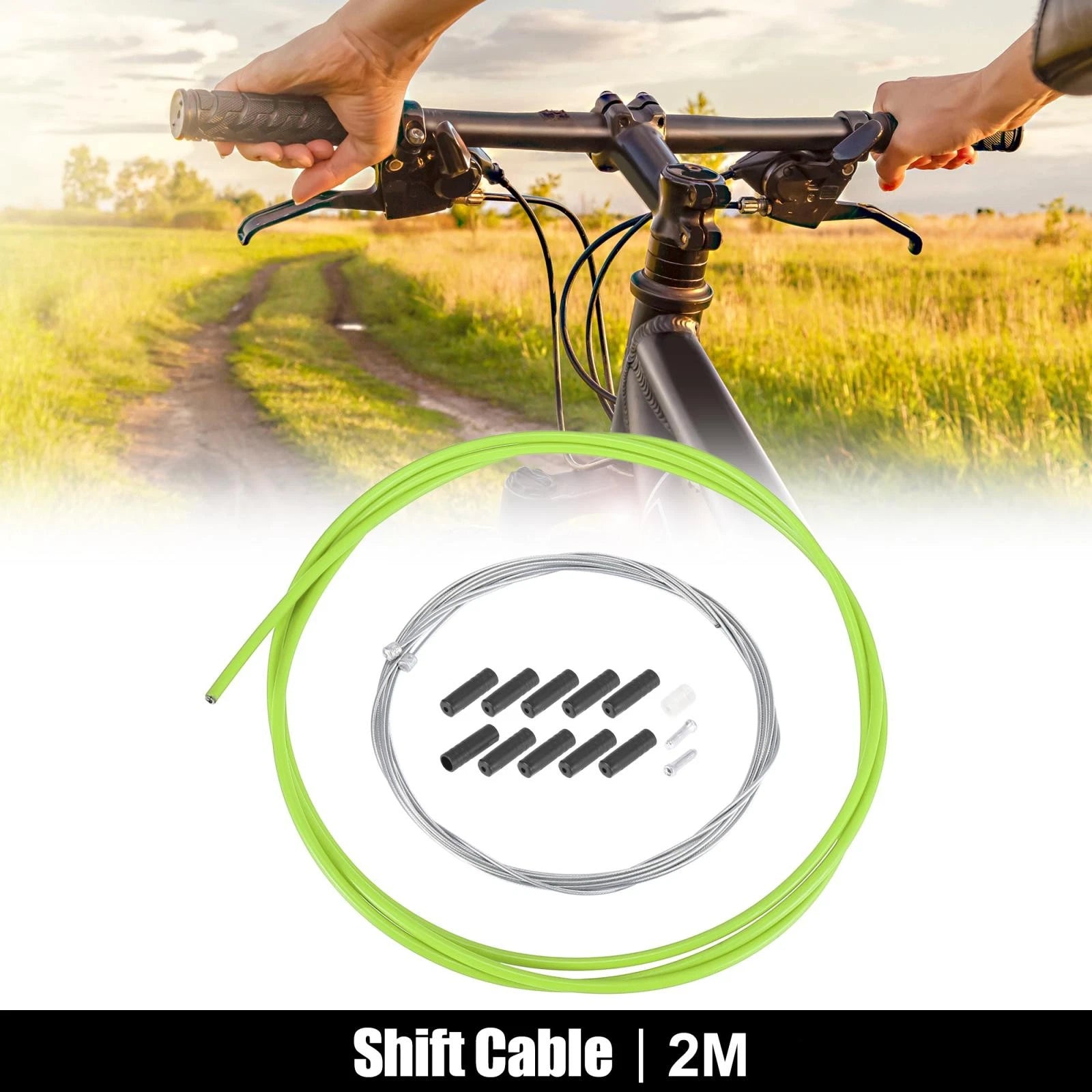 Bicycle Shifter Cable Housing Kit for 2m Derailleur (Universal) (2000-2000)