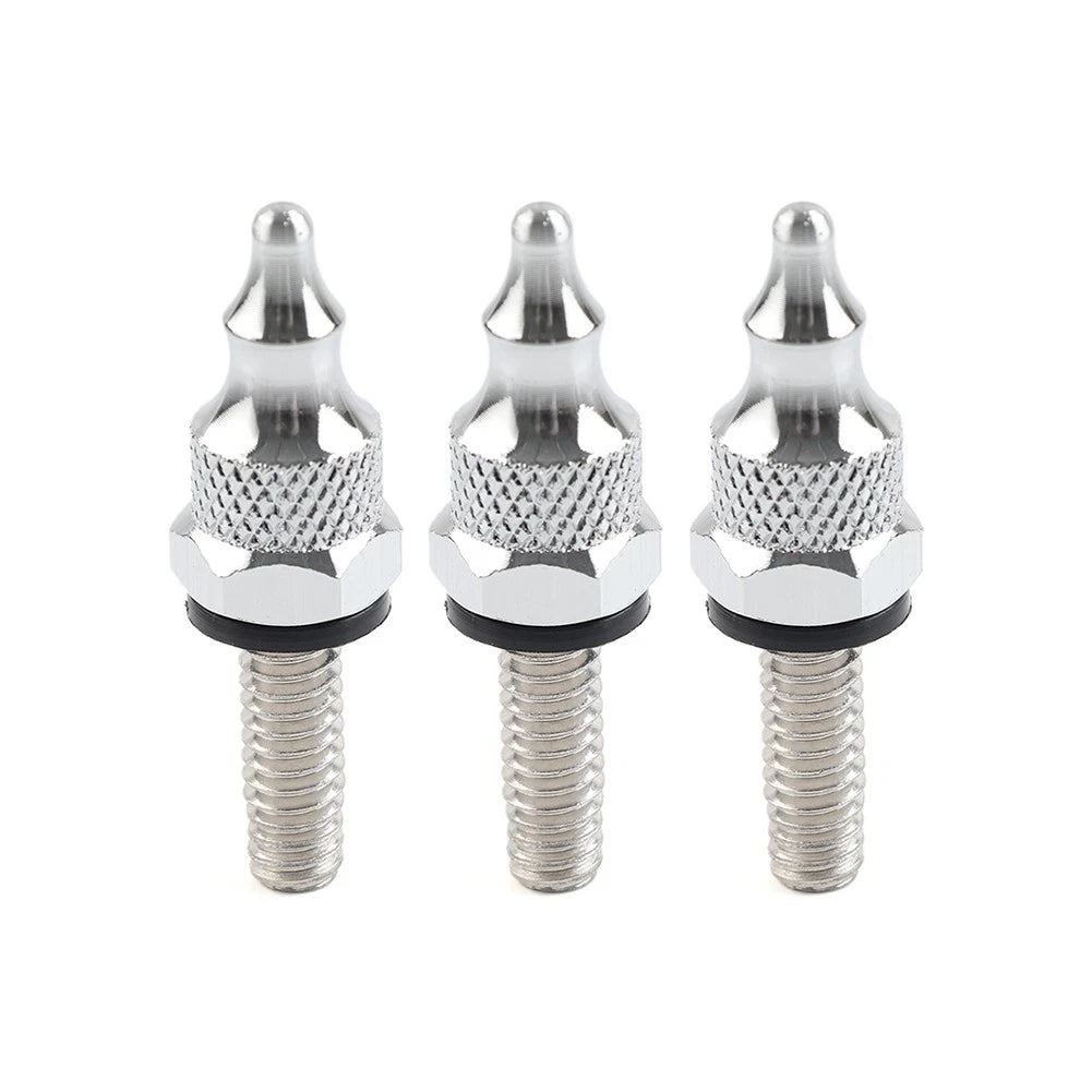Set of 4 Chrome Windscreen Windshield Bolt Screws for Harley Electra Glide (1996–2013)