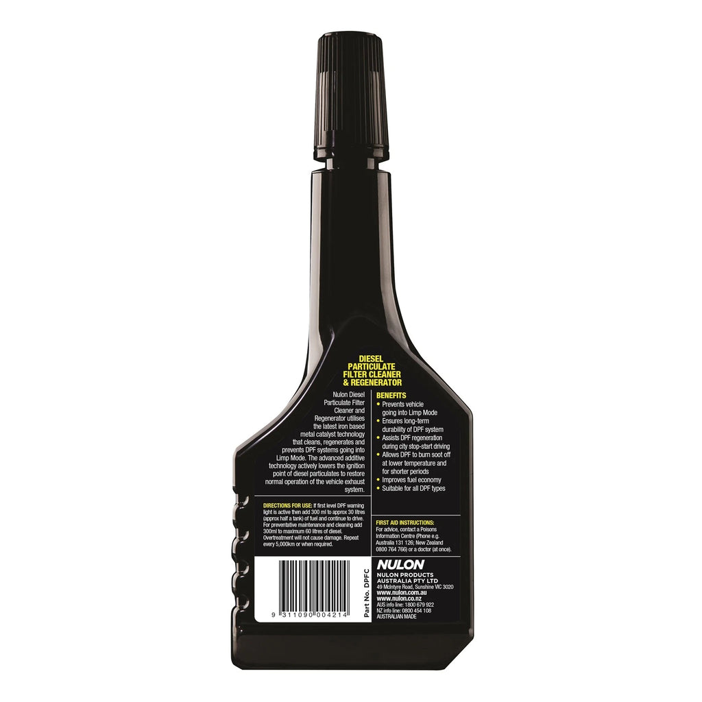Nulon DPF Cleaner for Diesel Particulate Filter (300ml)