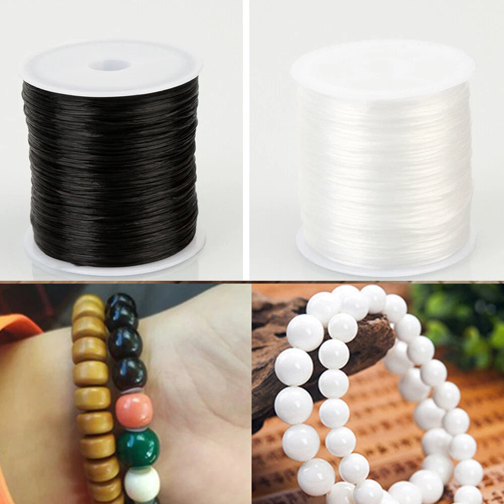 1Pc Elastic Beading Wire Cord Thread Stretch String Bracelet Jewelry DIY Making