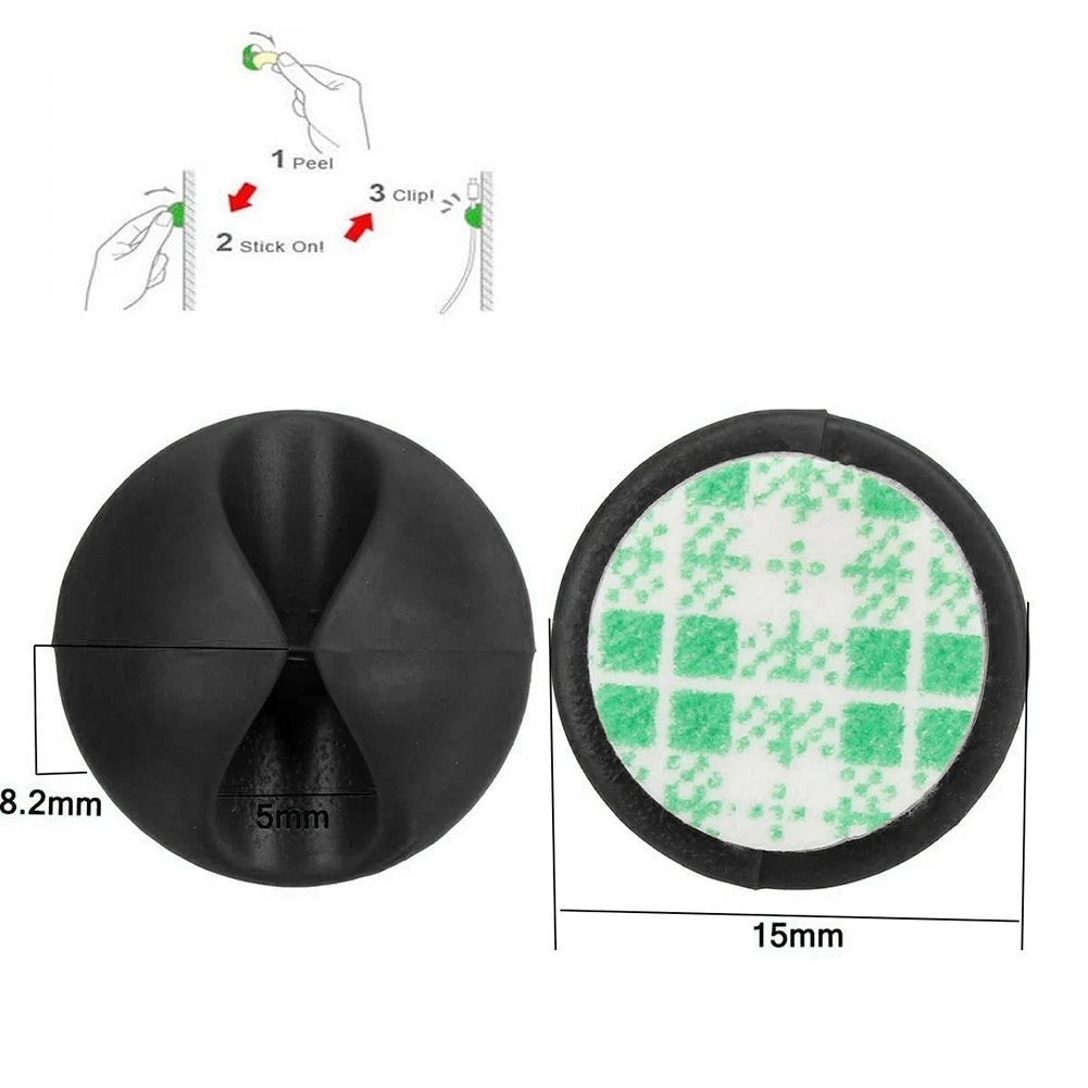 Multi purpose Wire and Cable Holders 30pcs Convenient and Compact