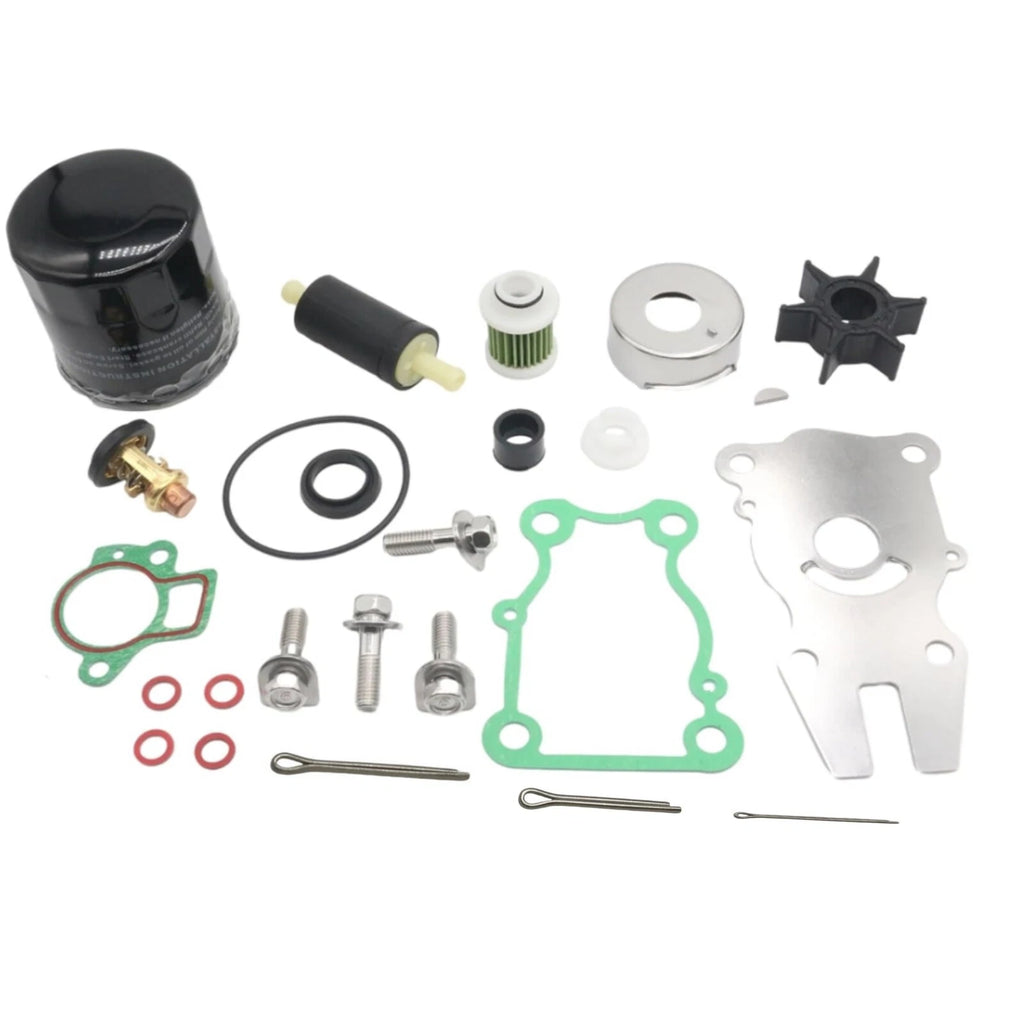 Outboard Maintenance Kit for Yamaha 4 Stroke 30HP 40HP - Thermostat, Oil Filter