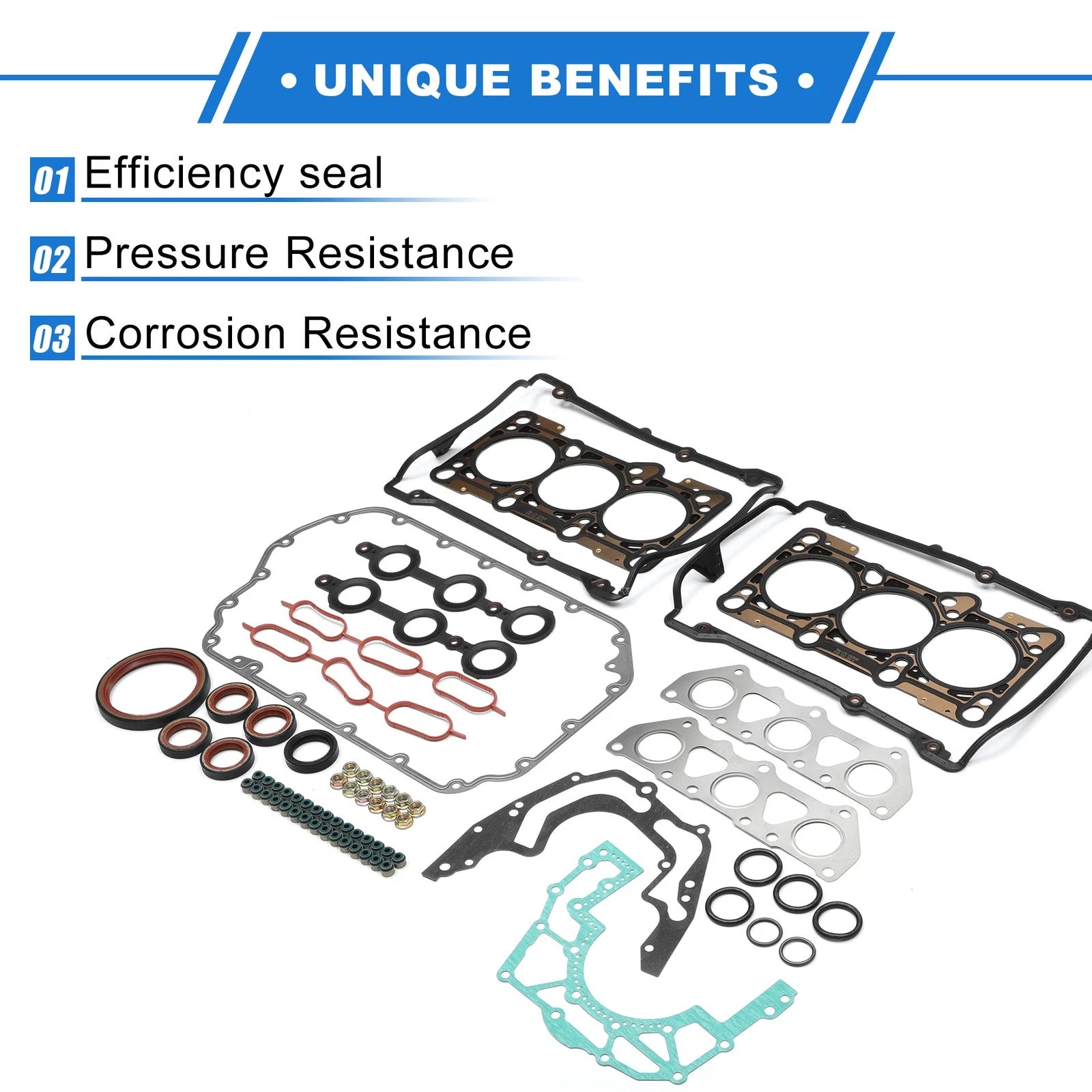 Cylinder Head Gasket Kit for Audi Engine AFE 1 Set (2010–2015)