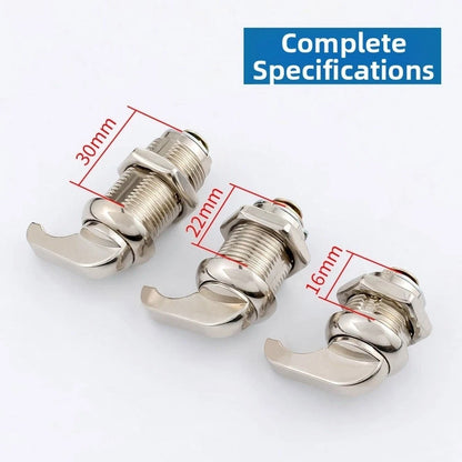 Cabinet Drawer Lock for Office Use (90° Rotation)