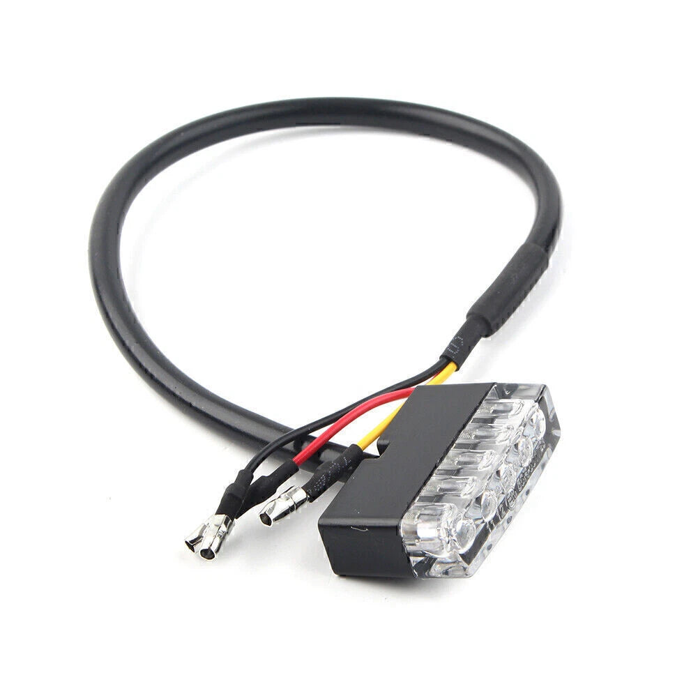 Red LED Turn Signal Indicator Blinker Light for Universal Motorcycle (12V)
