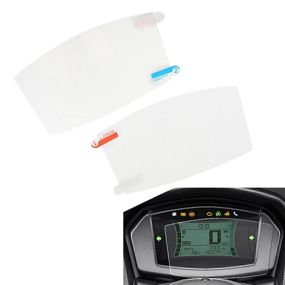 2X Dashboard Screen Protector Film for Yamaha NMAX 155 (2020–2022)