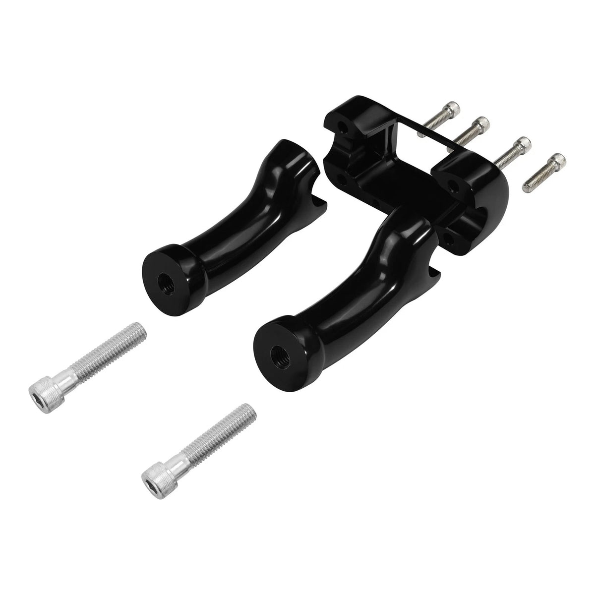 4" Handlebar Riser with 1" Top Clamp for Harley Street Bob Breakout (2018–2024)