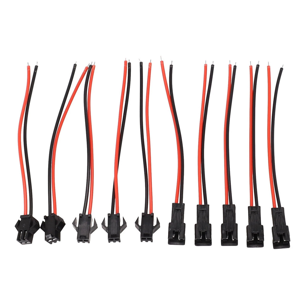 10X SM 2P Connector Cables for Wire Adapter
