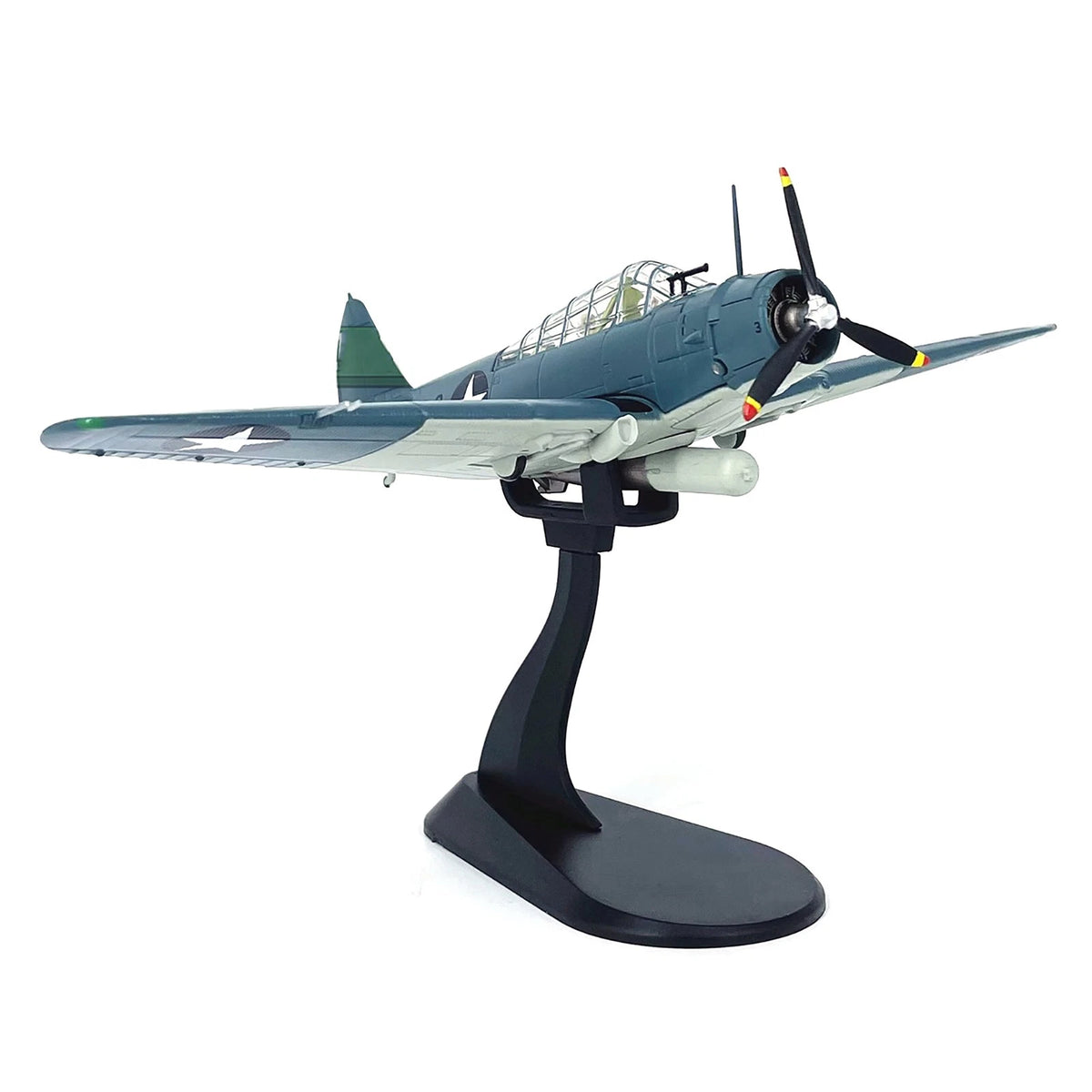 1/72 Scale Diecast Alloy WWII US Navy TBD Devastator Bomber Model