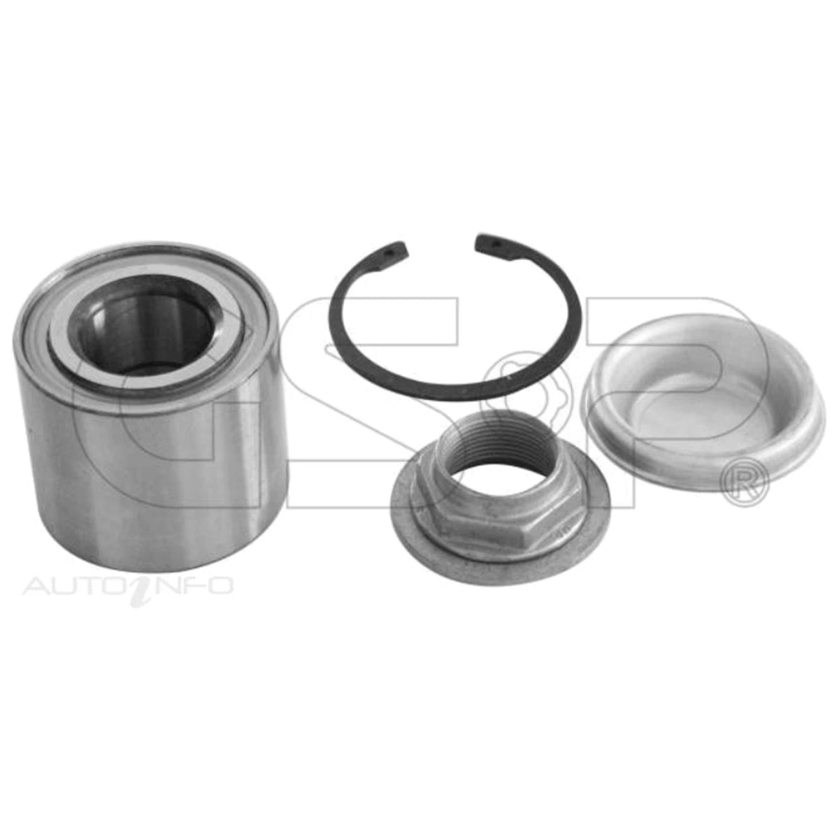 Rear Wheel Bearing Kit for Peugeot Partner B9P (2008–2012)