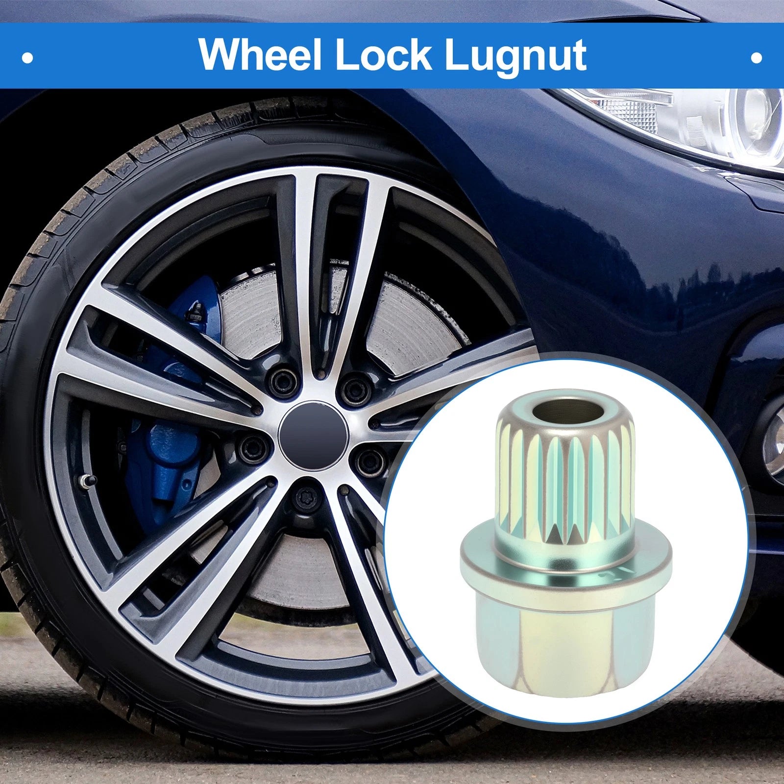 Wheel Lock Lug Nut Key Socket Adapter for BMW (2005–2025)