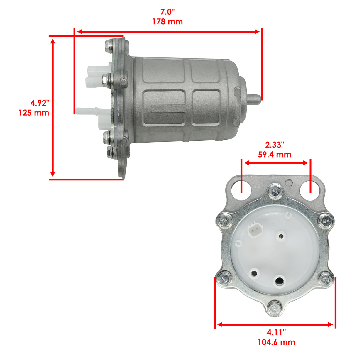 Fuel Pump Assembly Replacement for Honda Rincon 680 TRX680FA (2013–2023)