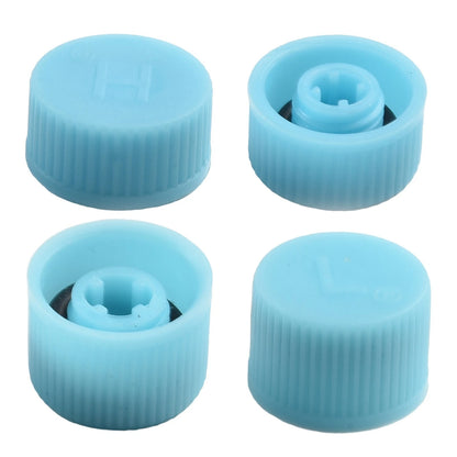 4X A/C High & Low Pressure Valve Caps for